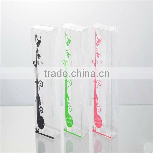 china manufacturer clear transparent cosmetic box plastic pvc box