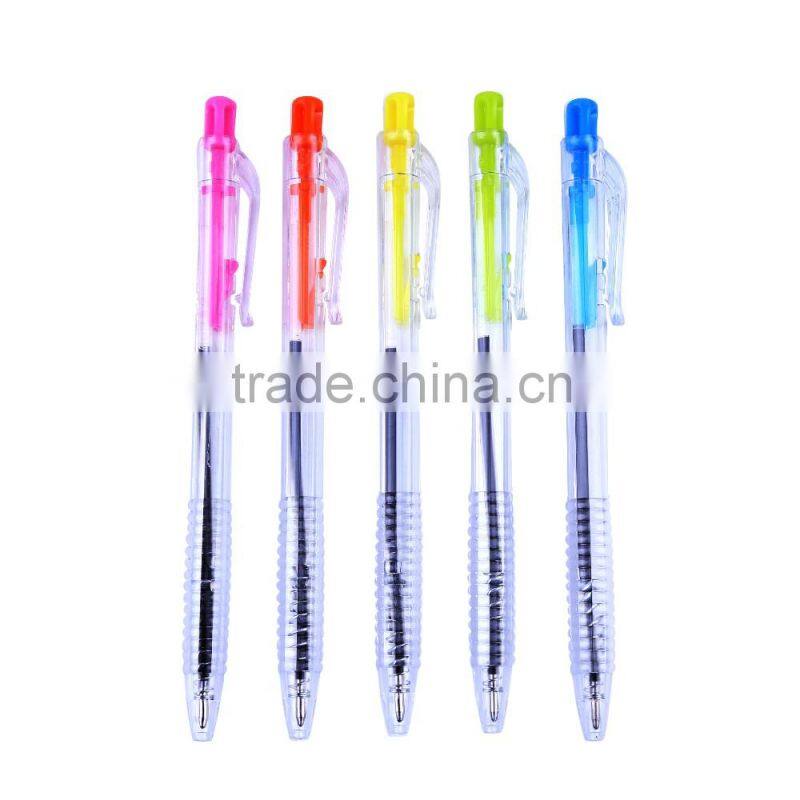 2016 unique plastic ball pen refill with advanced technology