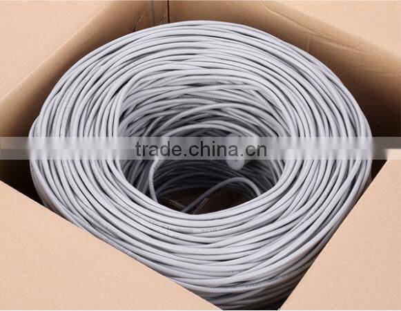 Pass fluke test 4pairs UTP CAT6 Lan Network cable for network application 305m