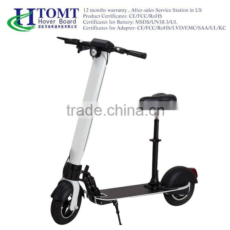 New arrival electric 10inch 500w adults portable kick cheap electric scooter with seat