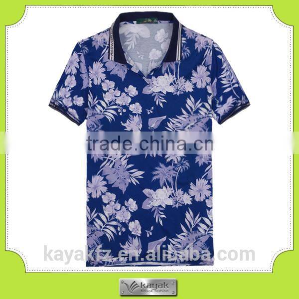 custom-made men's fashion heavy weight polo shirts green color