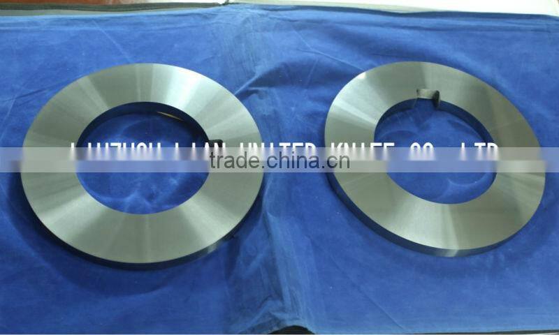 High precision slitter metal sheet shearing blades