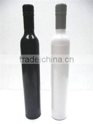 8 Pannels 0%Wine Umbrella 3 Fold Umbrella Advertising Wine Bottle Shape Umbrella