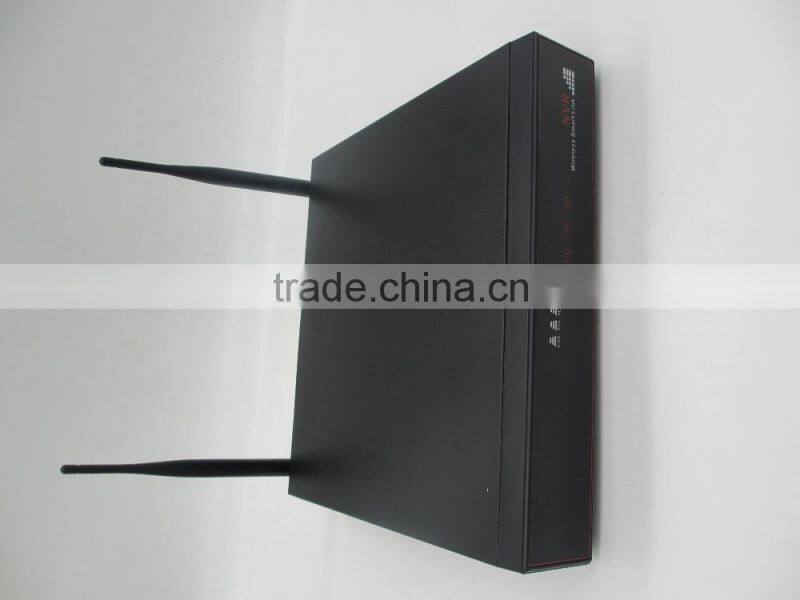 4ch wifi nvr(built-in wireless route)1mp ip camera 4 channel Wireless NVR kit wifi cctv camera system