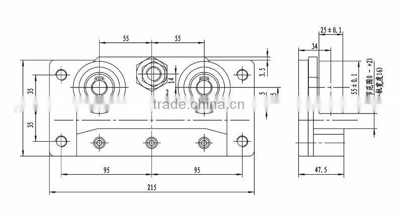 Rolling Guide Shoe for different Market