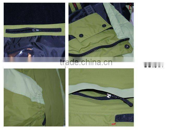 OEM womens european nylon ski jacket