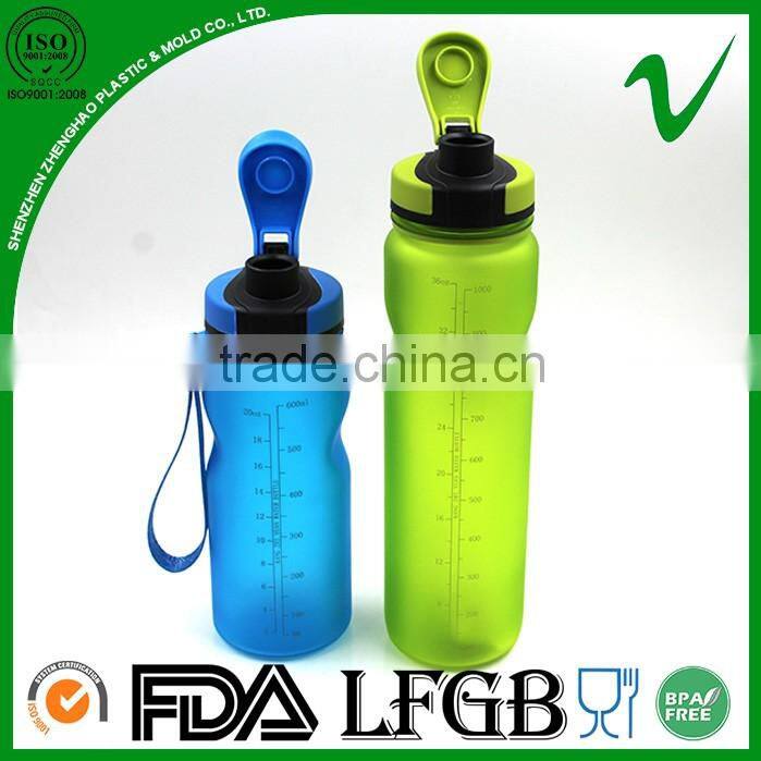 PCTG new products bpa free plastic drinking water bottle with different color