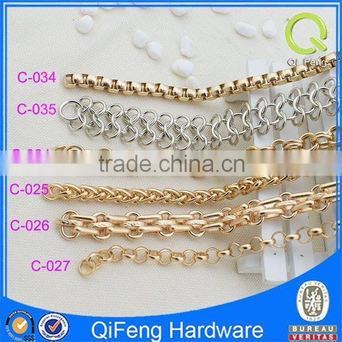 high quality metal chains for bags