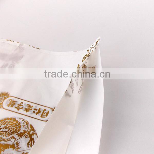 2016 customized printing side gusset PO plastic bag made in Guangzhou