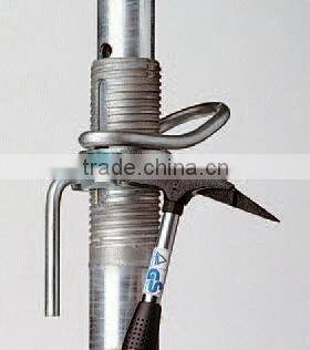 Adjustable metal post shore prop
