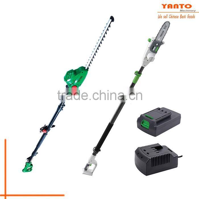 450W Hedge Trimmer FU3728 Yanto Corded Hedge Trimmer with Rotating Handle And Dual Blade Action Blades