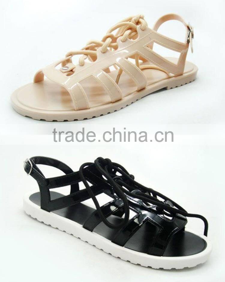 Made in China ghillie jelly shoes china lady shoe