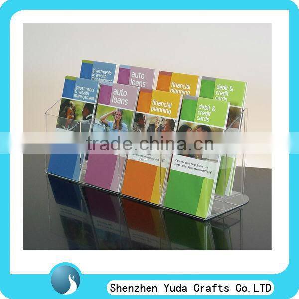 acrylic leaflet holder for a5,acrylic pocket brochure holder rack,lucite leaflet holder