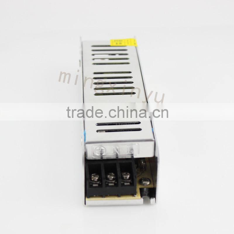 factory price led 60W Power Supply led strip shape power supply 60w 12v dc output
