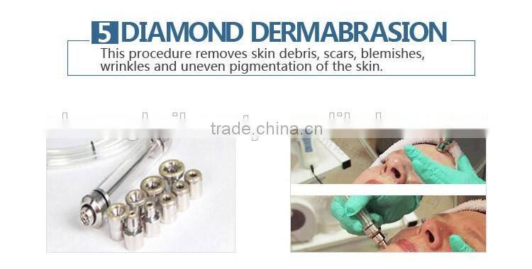 7 in 1 BIO diamond peeling dermabrasion oxygen therapy facial machine for sale