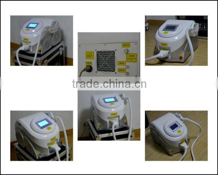 Professional fast ipl hair removal / ipl skin rejuvenation machine/ SHR + OPT IPL machine