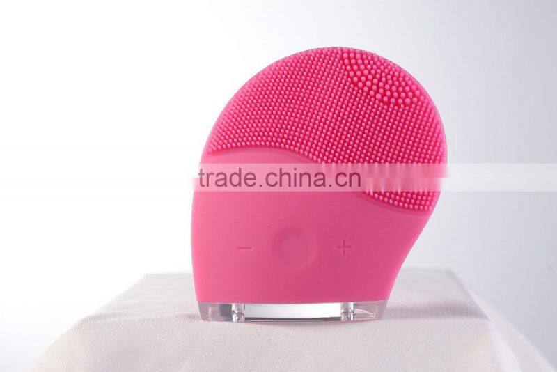 100G Waterproof Electric Silicone Facial Cleansing Brush