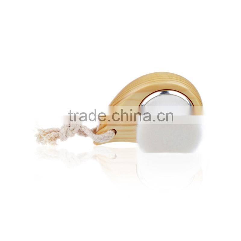 Bonvatt makeup brush cleaner Portable High-grade comma wooden handle washs face brush