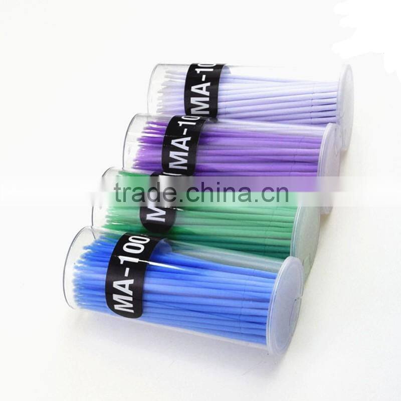 100pcs/lot disposable micro eyelash mascara brush for women