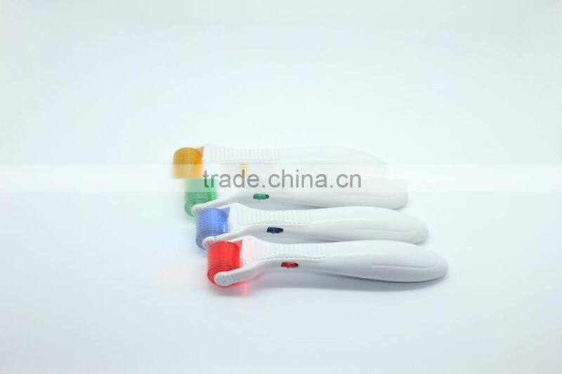 vibrating derma roller microneedle skin roller for skin rejuvenation