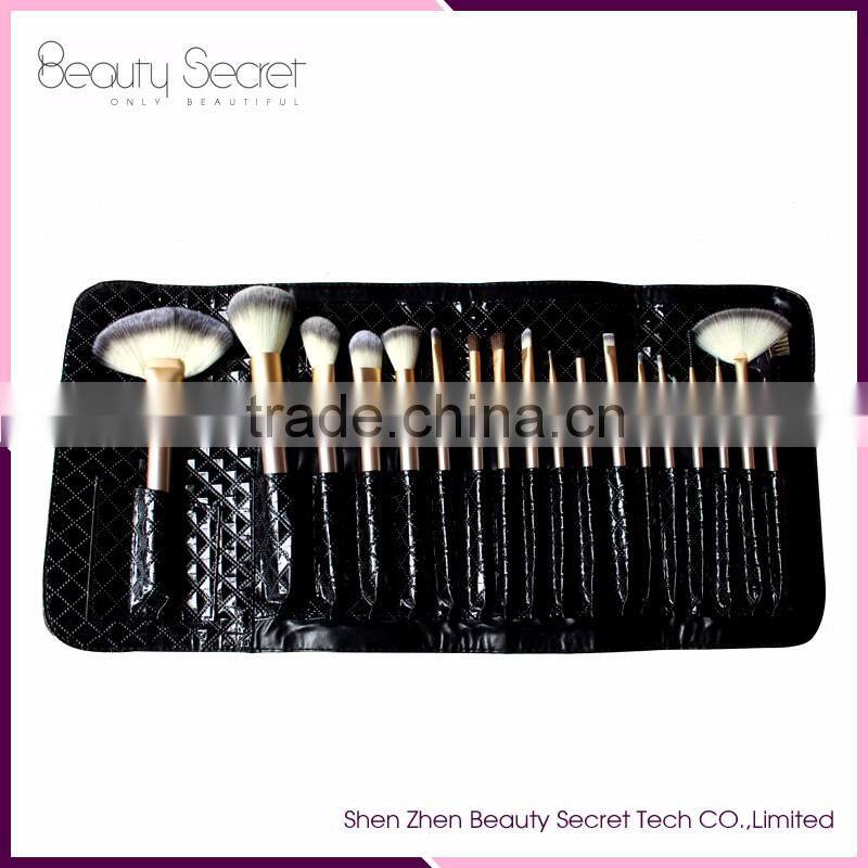 18 pcs Pro Makeup Brush Set Professional Synthetic Makeup Brush for EyeBrow Powder Lipsticks