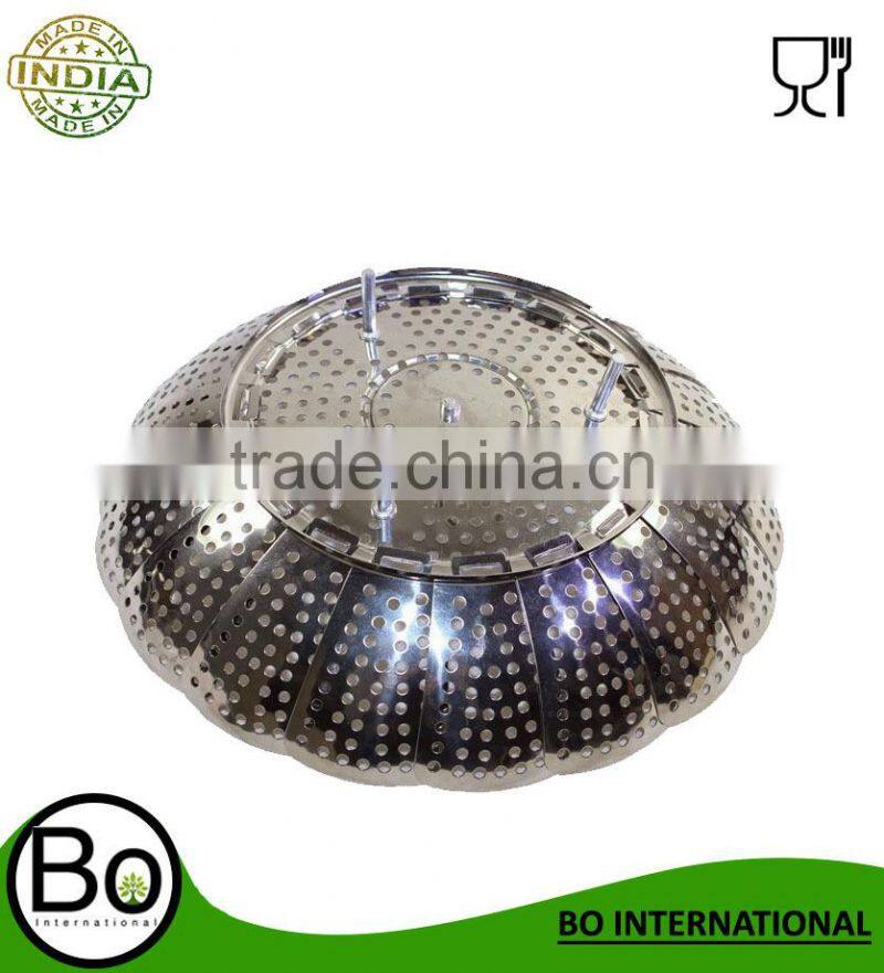 fruit collapsible vegetable stainless steel food steamer