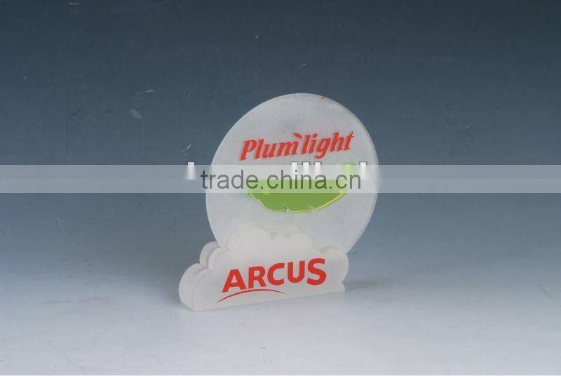 2012NEW HOT SALE glass acrylic trophy cup and trophies