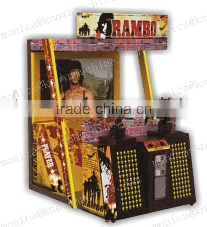 Game center shooting game machine for youth