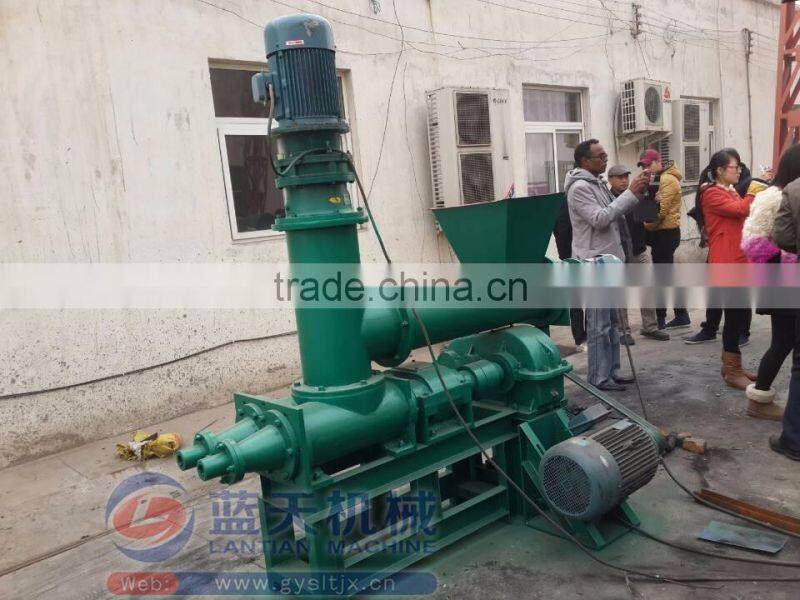 Environmental Continuous Indonesia Anthracite Coal Extruder Machine