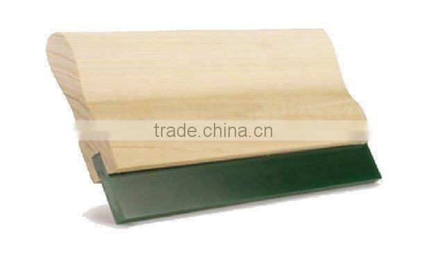 squeegee for machine parts