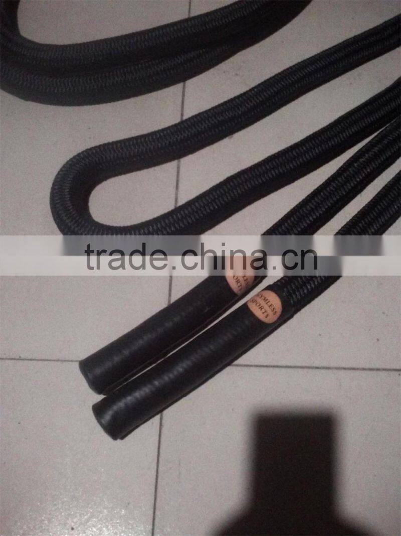 crossfit MMA battle rope power training rope polyester braided rope