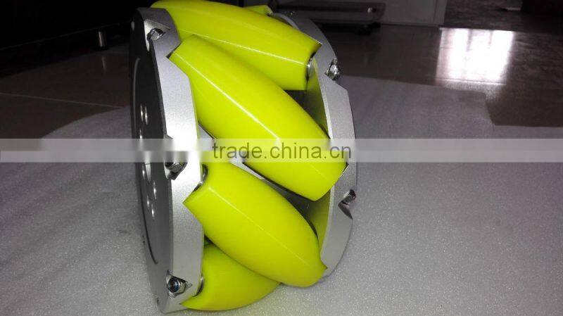 10 inch (254mm) Heavy duty Industrial mecanum wheel NM254A(professional custom,Payload:300~500kg/pcs)