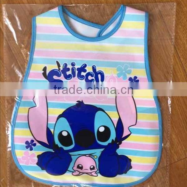Funny Personalized Designs Cute Baby and Toddler Bibs with Adjustable Snap Buttons