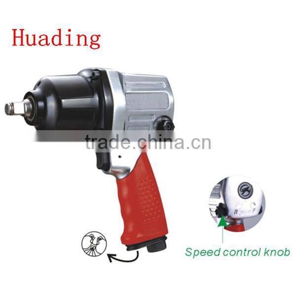 air tools 1/2" professional twin hammerair impact wrench with long nozzle