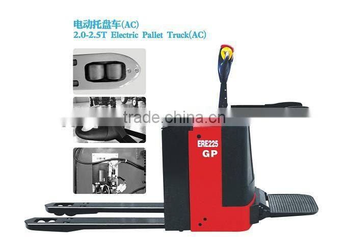 2ton narrow legs AC powered electric pallet truck ERE220