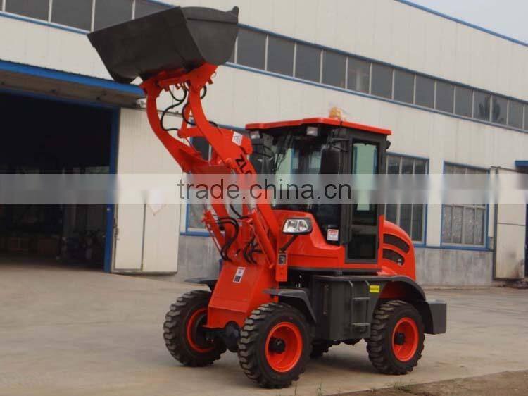 800kg mini wheel loader, with chinese famous engine, export model