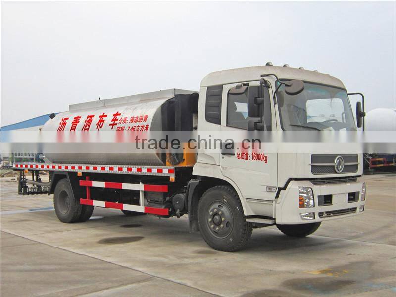 Dongfeng TIANJIN 8000L asphalt distributor for sale