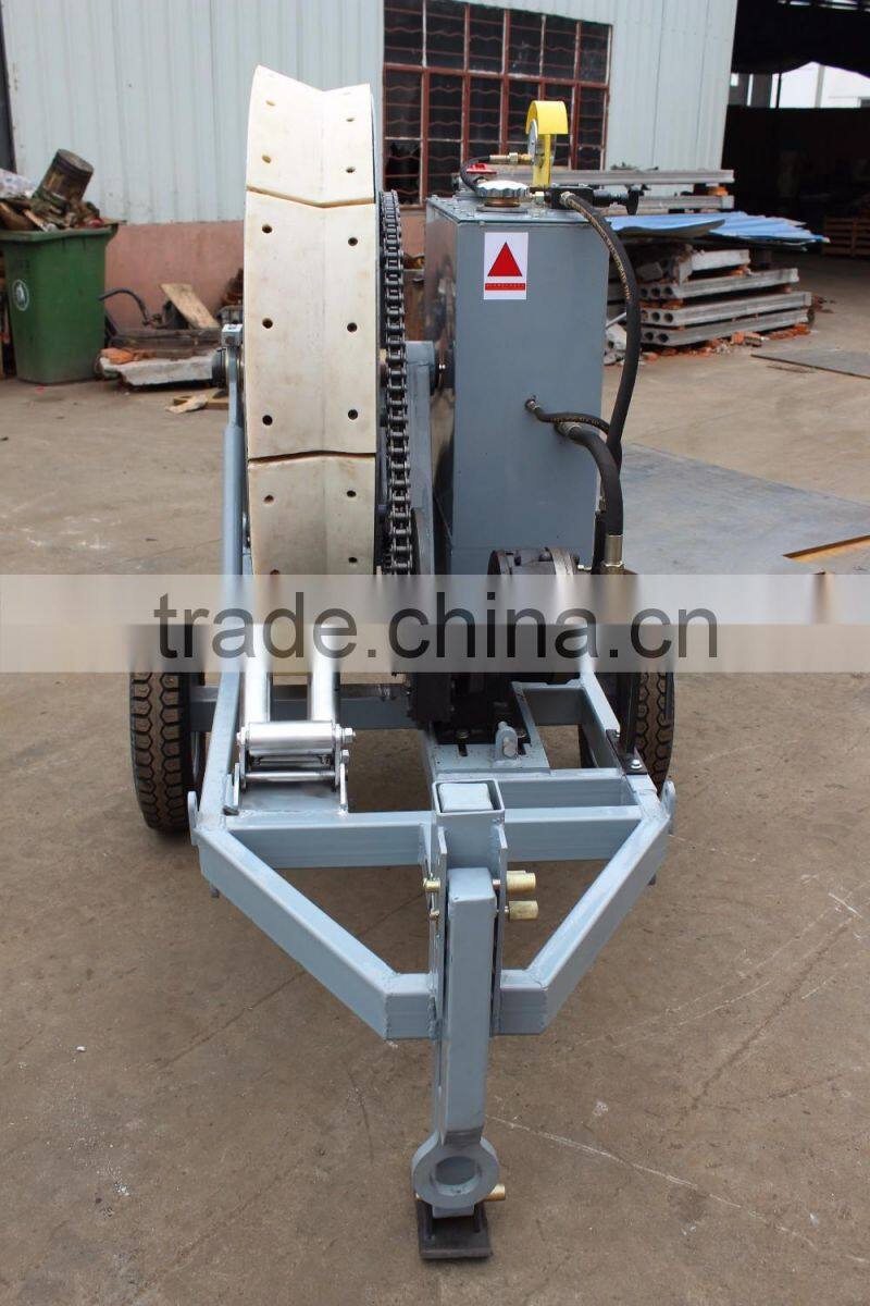 0.75Ton/7.5KN Hydraulic brake cable laying tensioner for pulling or stringing