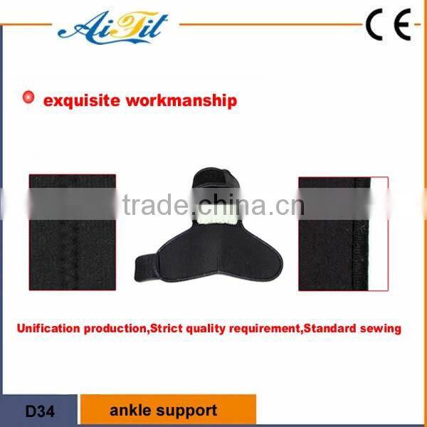 Compression spandex foot sleeve sports protective ankle brace
