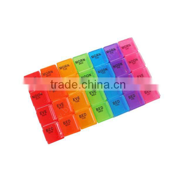 Cute Weekly Plastic 7 Days Pill Box