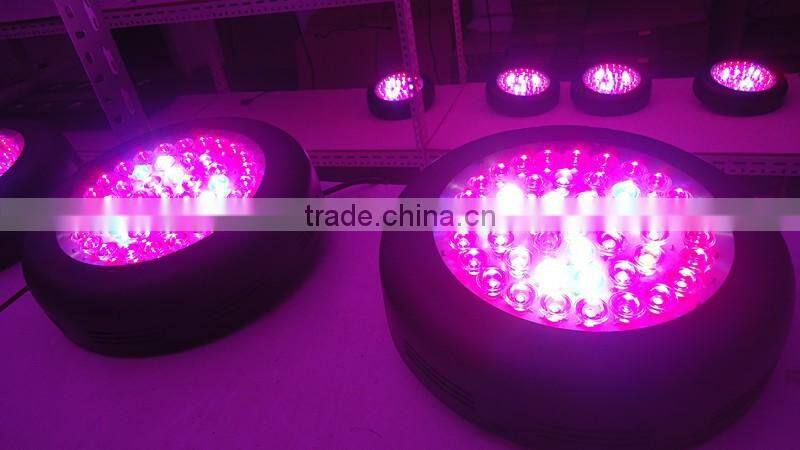 Cheap 135w professional UFO Led Grow Light with optical lens for medicinal plants and flower