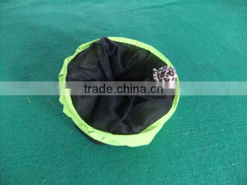 yellow pet tunnel/cat toy/pop up cat tunnel