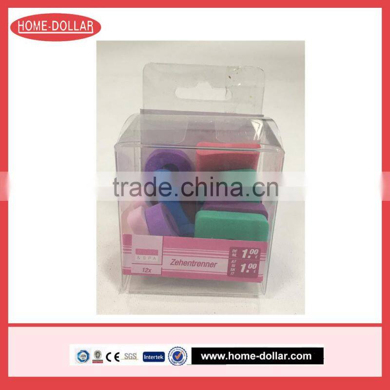 Hot Sale Fashion design colorful eva toe separators