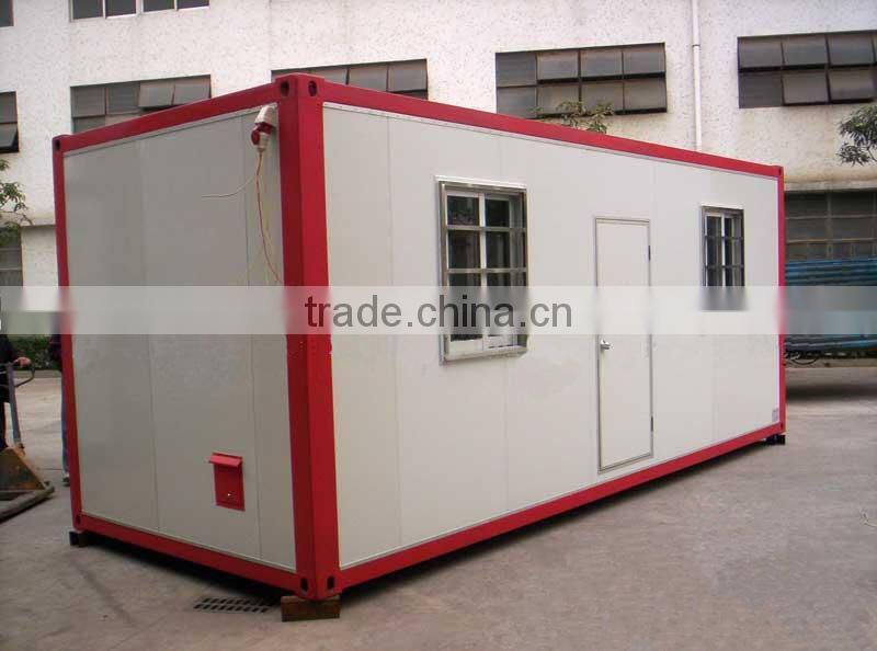 China stainless steel structure prefab house/container house/portable toilet