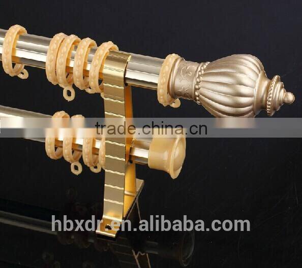 Europe popular style decorative aluminum alloy curtain poles