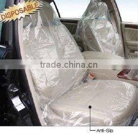Benz plastic pe materail white color Volvo auto seat covers