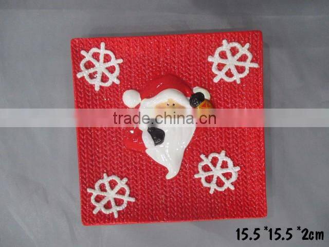 ceramics festive atmosphere refrigerator magnet