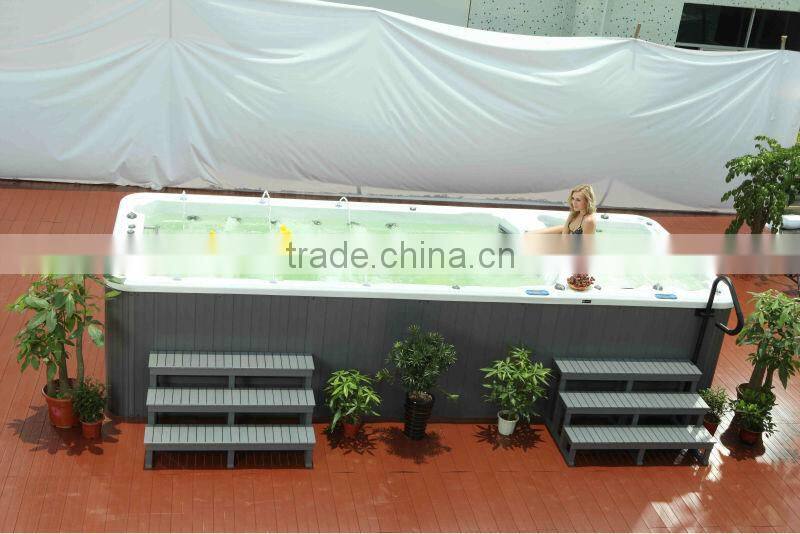 Swimming Spa/Balboa Outdoor Swim Spa factory with CE and SAA for EU and Oceanic markets