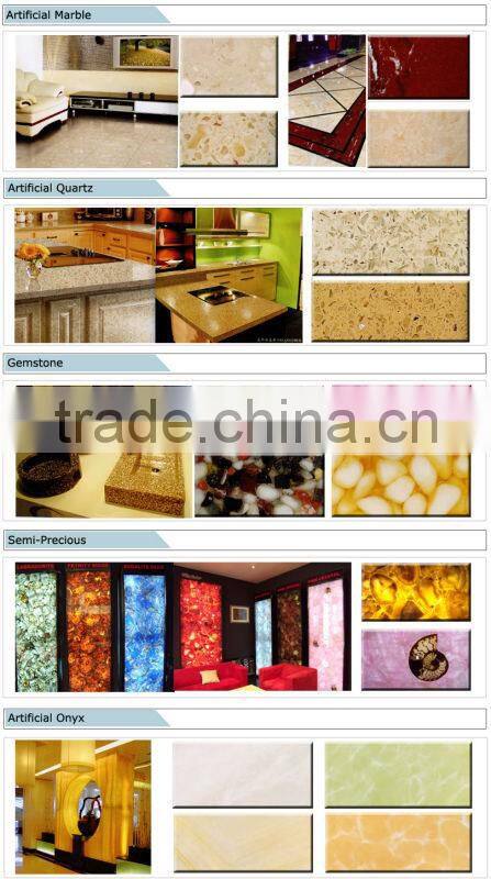 Newstar cheap polished black artificial stone price