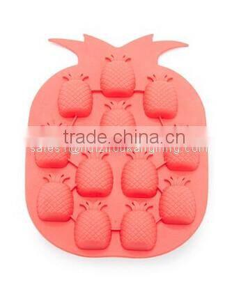 Pineapple Shape Silicone Ice Cube Tray